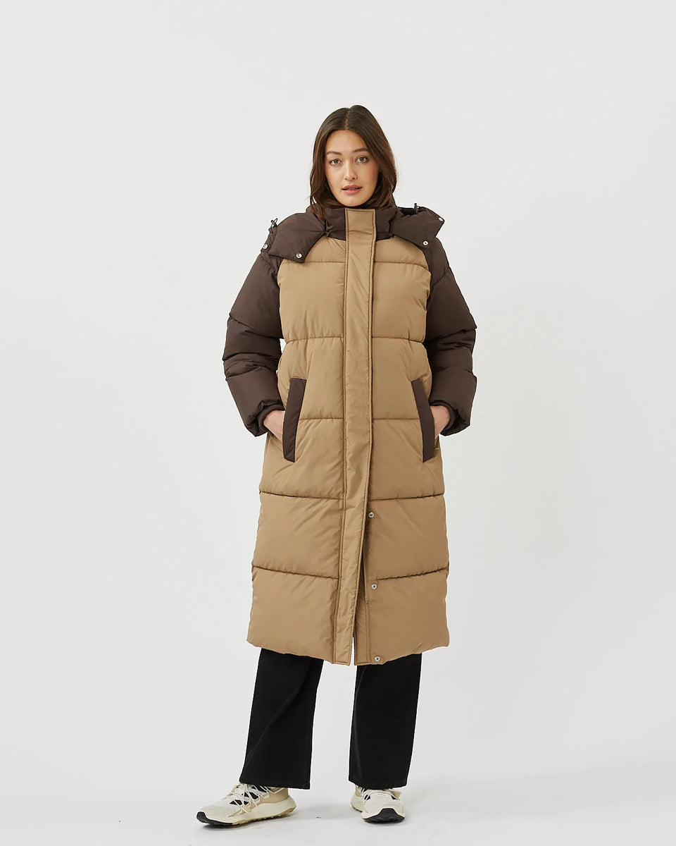 Buy Stoy Liesl Long Womens Puffer Plus Size Coat Anthracite